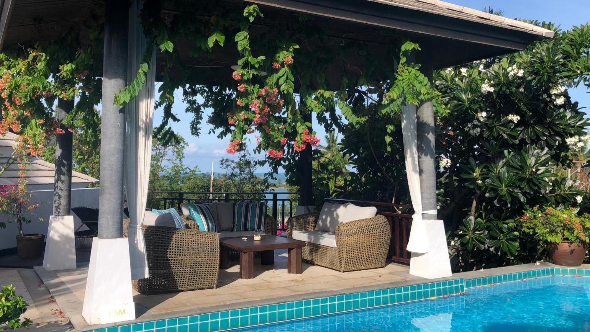 Samui Blu, Villa With Private Pool Choeng Mon Εξωτερικό φωτογραφία