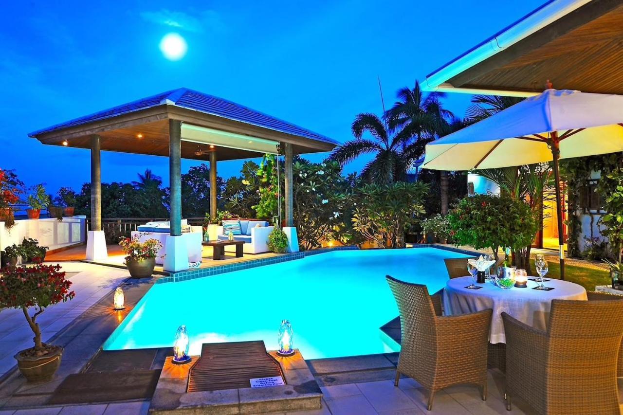 Samui Blu, Villa With Private Pool Choeng Mon Εξωτερικό φωτογραφία